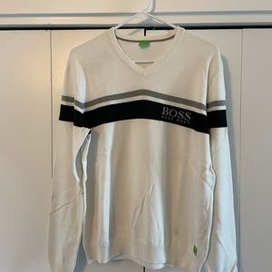 Hugo Boss green label golf v neck sweater size large